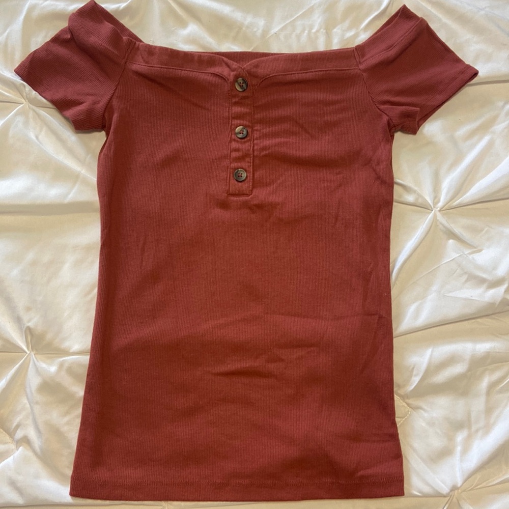 Aero Seriously Soft off-the-shoulder Top